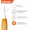 ELMEX Starpzobu birstes ISO 1 izmērs 0,45 mm oranža, 8 gab