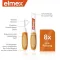 ELMEX Starpzobu birstes ISO 1 izmērs 0,45 mm oranža, 8 gab