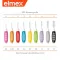 ELMEX Starpzobu birstes ISO 3 izmērs 0,6 mm, zilas, 8 gab