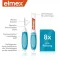 ELMEX Starpzobu birstes ISO 3 izmērs 0,6 mm, zilas, 8 gab