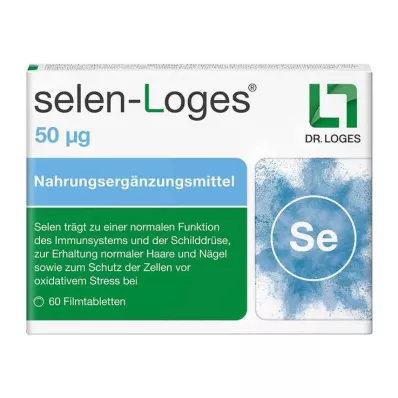 SELEN-LOGES 50 µg apvalkotās tabletes, 60 gab SELEN-LOGES 50 µg apvalkotās tabletes, 60 gab