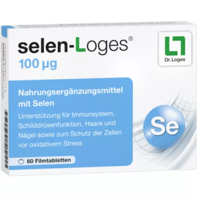 SELEN-LOGES 100 mg apvalkotās tabletes, 60 gab