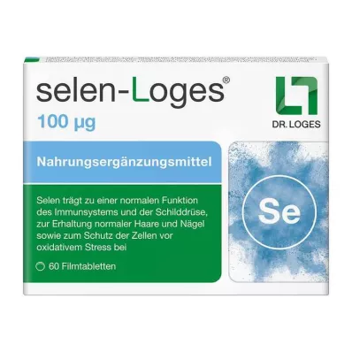SELEN-LOGES 100 mg apvalkotās tabletes, 60 gab