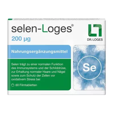 SELEN-LOGES 200 µg apvalkotās tabletes, 60 gab SELEN-LOGES 200 µg apvalkotās tabletes, 60 gab