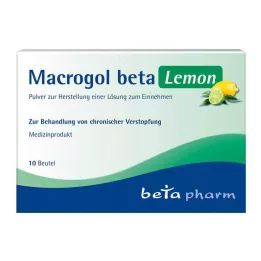 MACROGOL beta Lemon Plv.z.Her.e.Lsg.z.Oral, 10 gab