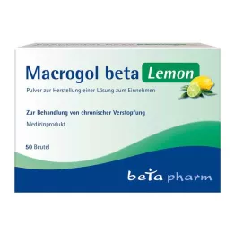 MACROGOL beta Lemon Plv.z.Her.e.Lsg.z.Oral, 50 gab