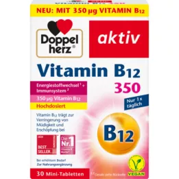 DOPPELHERZ B12 vitamīns 350 tabletes, 30 kapsulas