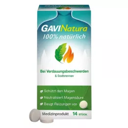 GAVINATURA dabīgs gremošanas traucējumu gadījumā, 14 gab