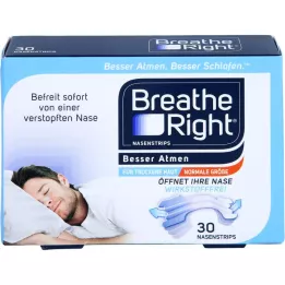 BESSER Atmen Breathe Right deguna plāksteris normāls transp., 30 gab
