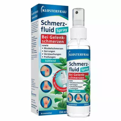 Klosterfrau sāpju šķidruma aerosols, 150 ml Klosterfrau sāpju šķidruma aerosols, 150 ml