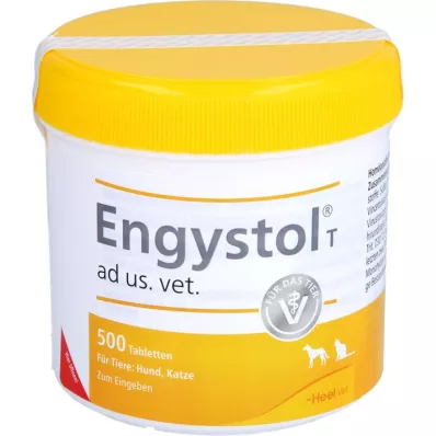 ENGYSTOL T ad us.vet.tabletes, 500 gab