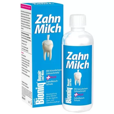 BIONIQ Mutes skalojamais līdzeklis Repair Tooth Milk, 400 ml