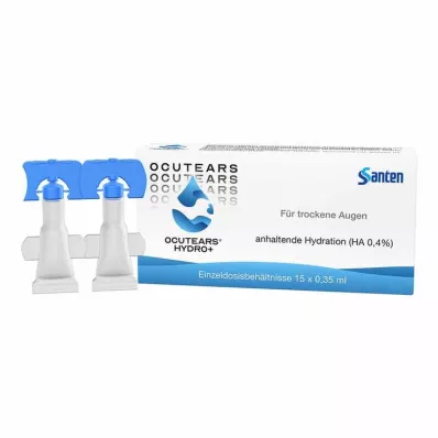 OCUTEARS Hydro+ acu pilieni, vienas devas pipetes, 15X0,35 ml OCUTEARS Hydro+ acu pilieni, vienas devas pipetes, 15X0,35 ml