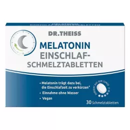DR.THEISS Melatonīna kūstošās tabletes aizmigšanai, 30 gab