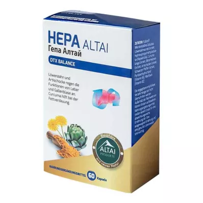 Hepa Altaja kapsulas, 60 gab