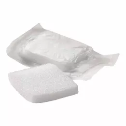 LIGASANO balts pārsējs 1x5x5 cm sterils, 10 gab