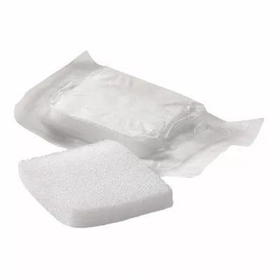 LIGASANO balts pārsējs 1x5x5 cm sterils, 10 gab