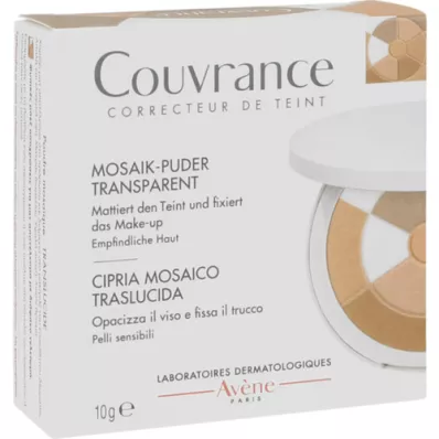 AVENE Couvrance mozaīkas pulveris caurspīdīgs ar sūkli, 10 g