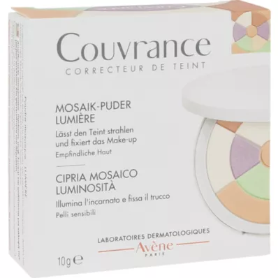 AVENE Couvrance mozaīkas pūderis lumiere ar sūkli, 10 g