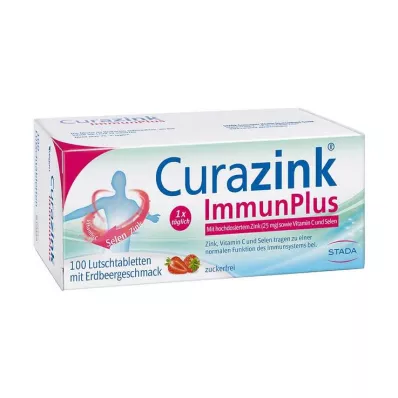 Curazink Immunplus pastilas, 100 gab Curazink Immunplus pastilas, 100 gab