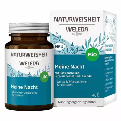 WELEDA Natural Wisdom My Night Capsules, 46 kapsulas WELEDA Natural Wisdom My Night Capsules, 46 kapsulas