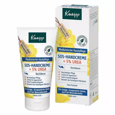 KNEIPP SOS-Roku krēms+5% urīnvielas vakara prīmulas, 50 ml