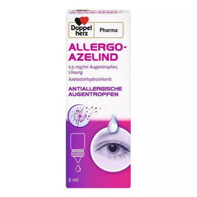 ALLERGO-AZELIND DoppelherzPha. 0,5 mg/ml acu pilieni, 6 ml