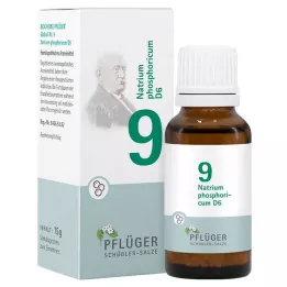 BIOCHEMIE Pflüger 9 Natrium phosphoricum D 6 globules, 15 g