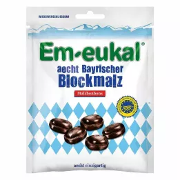 EM EUKAL aecht Bayrischer Blockmalz iesala konfektes, 100 g