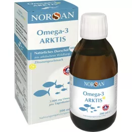 NORSAN Omega-3 Arctic ar D3 vitamīnu, 200 ml