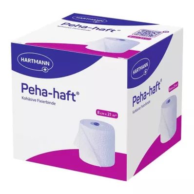 Peha-Haft fiksējošais pārsējs bez lateksa 8 cmx21 m, 1 gab Peha-Haft fiksējošais pārsējs bez lateksa 8 cmx21 m, 1 gab