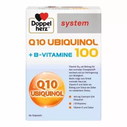 DOPPELHERZ Q10 Ubiquinol 100 sistēmas kapsulas, 60 kapsulas
