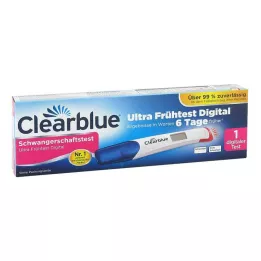 CLEARBLUE Grūtniecības tests Ultra Early Test digitālais, 1 gab
