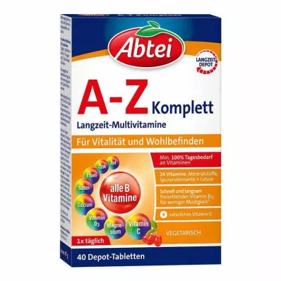 ABTEI A-Z Complete tabletes, 40 gab ABTEI A-Z Complete tabletes, 40 gab