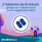 IMODIUM akūta duo 2 mg/125 mg tabletes, 12 gab