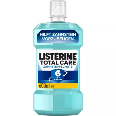 LISTERINE Total Care mutes skalojamais līdzeklis pret zobakmens veidošanos, 600 ml