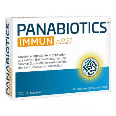 PANABIOTICS IMMUN aB21 kapsulas, 30 kapsulas PANABIOTICS IMMUN aB21 kapsulas, 30 kapsulas