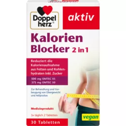 DOPPELHERZ Calorie Blocker 2in1 tabletes, 30 kapsulas