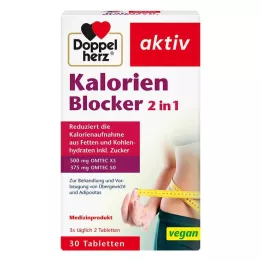 DOPPELHERZ Calorie Blocker 2in1 tabletes, 30 kapsulas