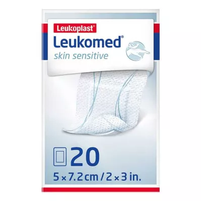 LEUKOMED ādas jutīgs sterils 5x7,2 cm, 20 gab LEUKOMED ādas jutīgs sterils 5x7,2 cm, 20 gab