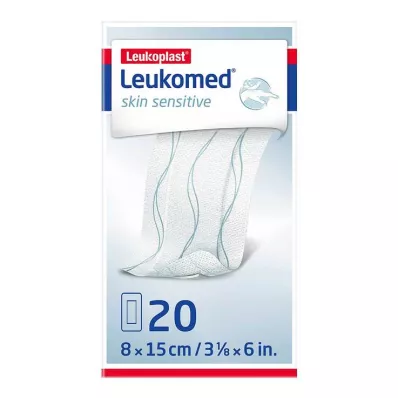 LEUKOMED ādas jutīgs sterils 8x15 cm, 20 gab LEUKOMED ādas jutīgs sterils 8x15 cm, 20 gab