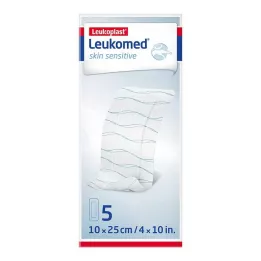 LEUKOMED ādas jutīgs sterils 10x25 cm, 5 gab