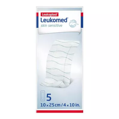 LEUKOMED ādas jutīgs sterils 10x25 cm, 5 gab LEUKOMED ādas jutīgs sterils 10x25 cm, 5 gab