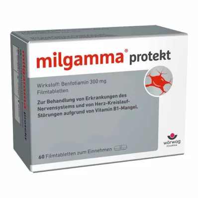 MILGAMMA protekt apvalkotās tabletes, 60 gab MILGAMMA protekt apvalkotās tabletes, 60 gab