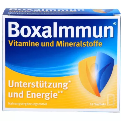 BOXAIMMUN Vitamīnu un minerālvielu paciņas, 12X6 g