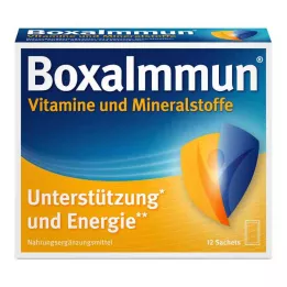 BOXAIMMUN Vitamīnu un minerālvielu paciņas, 12X6 g