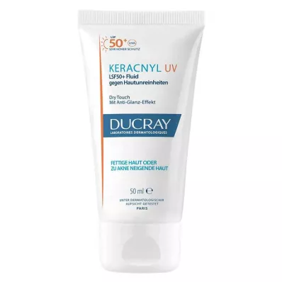 DUCRAY KERACNYL UV Šķidrums LSF 50+, 50 ml DUCRAY KERACNYL UV Šķidrums LSF 50+, 50 ml