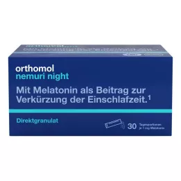 ORTHOMOL nemuri night direct granulas, 30 gab
