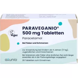 PARAVEGANIO 500 mg tabletes, 20 gab