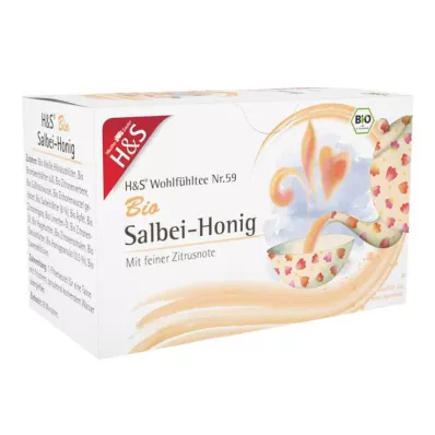 H&S Organic Sage medus filtra maisiņš, 20X2 g H&S Organic Sage medus filtra maisiņš, 20X2 g